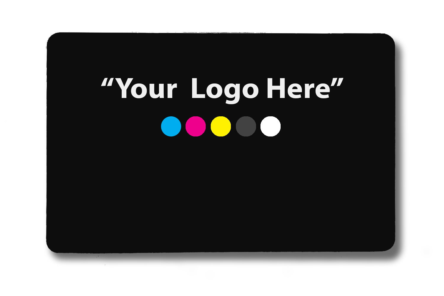 Smart Tap NFC Business Card Black Color Front