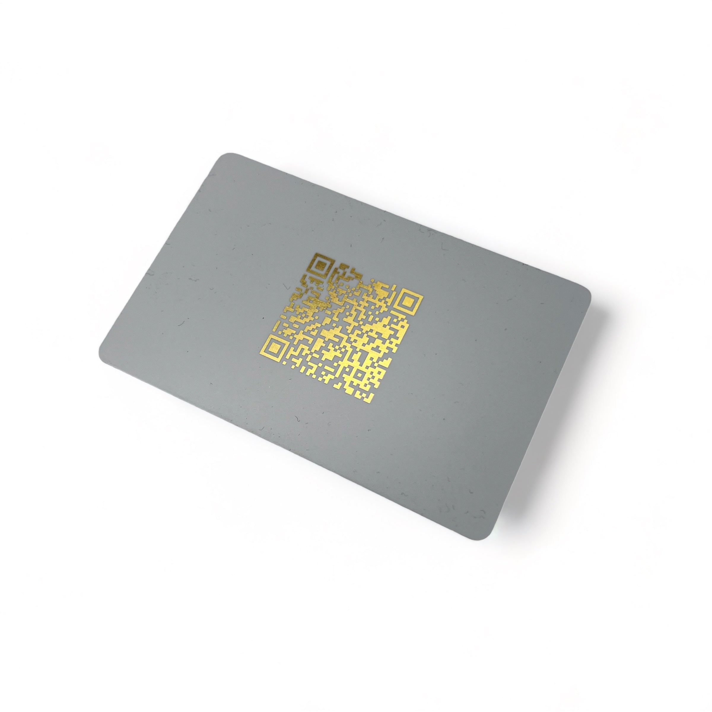 Smart-Tap, NFC Business Card White Gold print