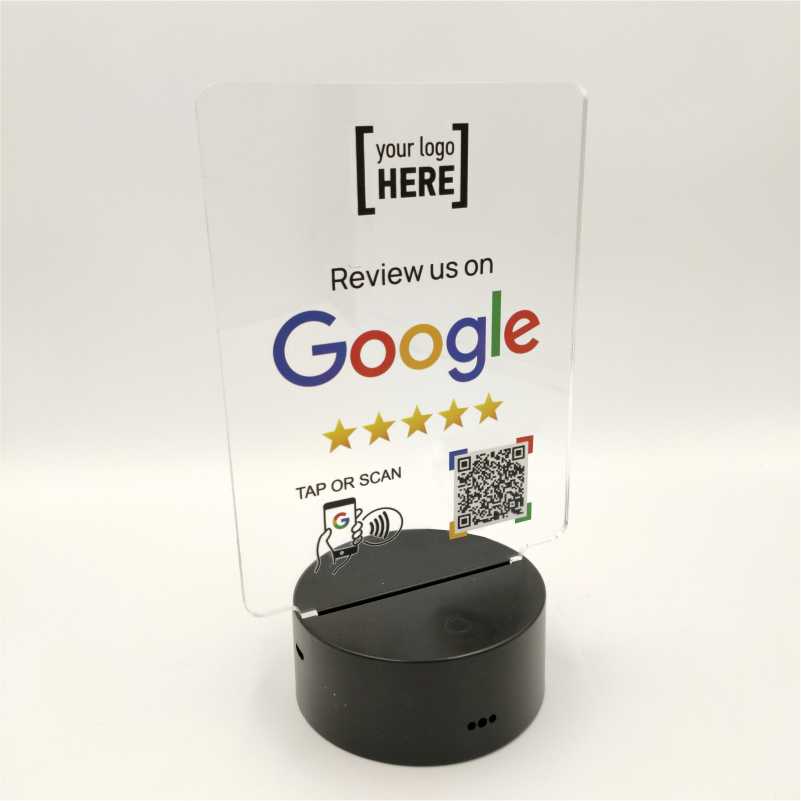 ΝΕΟ!!! LED Table Talker με Φωτιζόμενο Plexiglass