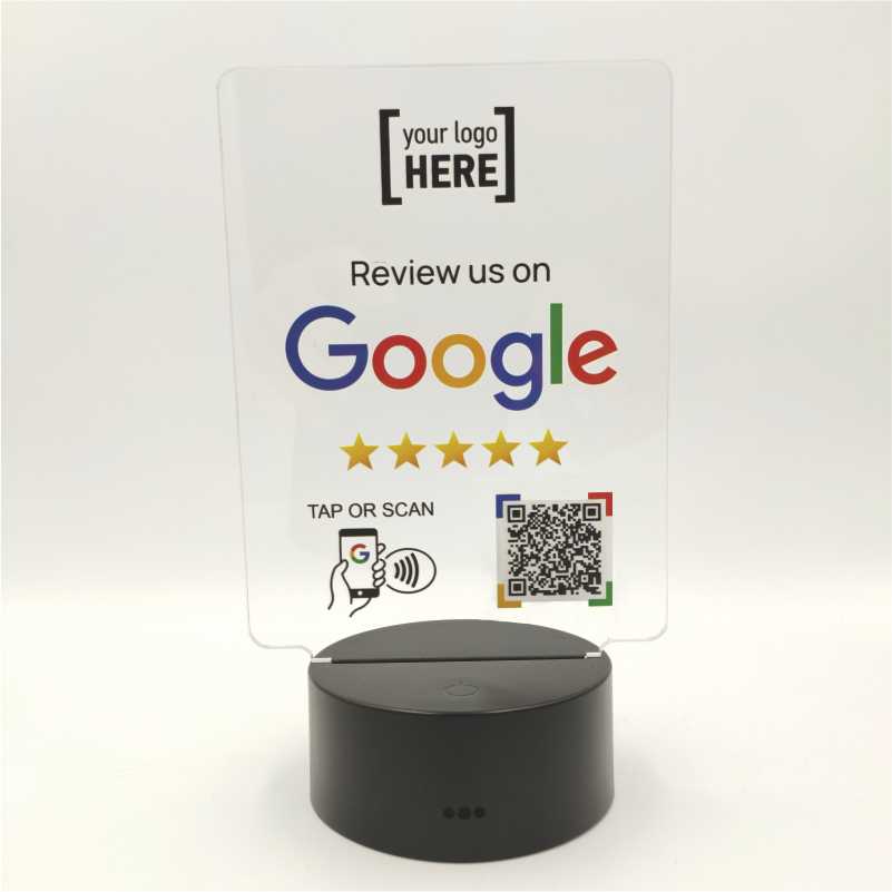 ΝΕΟ!!! LED Table Talker με Φωτιζόμενο Plexiglass