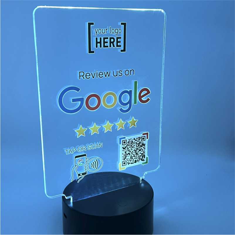 ΝΕΟ!!! LED Table Talker με Φωτιζόμενο Plexiglass