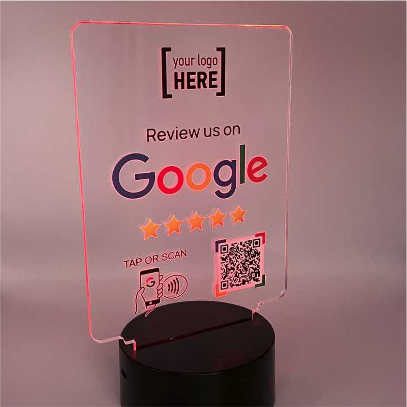 ΝΕΟ!!! LED Table Talker με Φωτιζόμενο Plexiglass