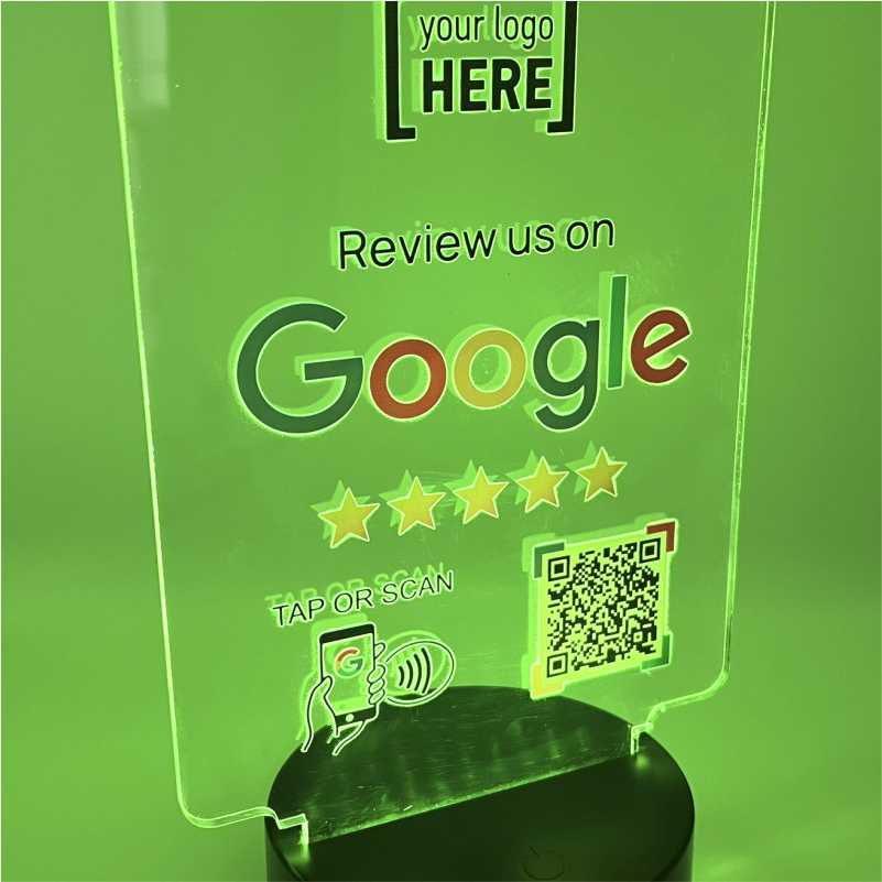 ΝΕΟ!!! LED Table Talker με Φωτιζόμενο Plexiglass