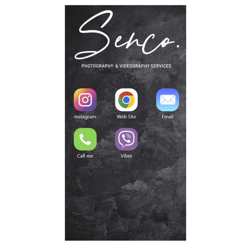 SocialLinks Table Talker T-Shape με το λογότυπό σας