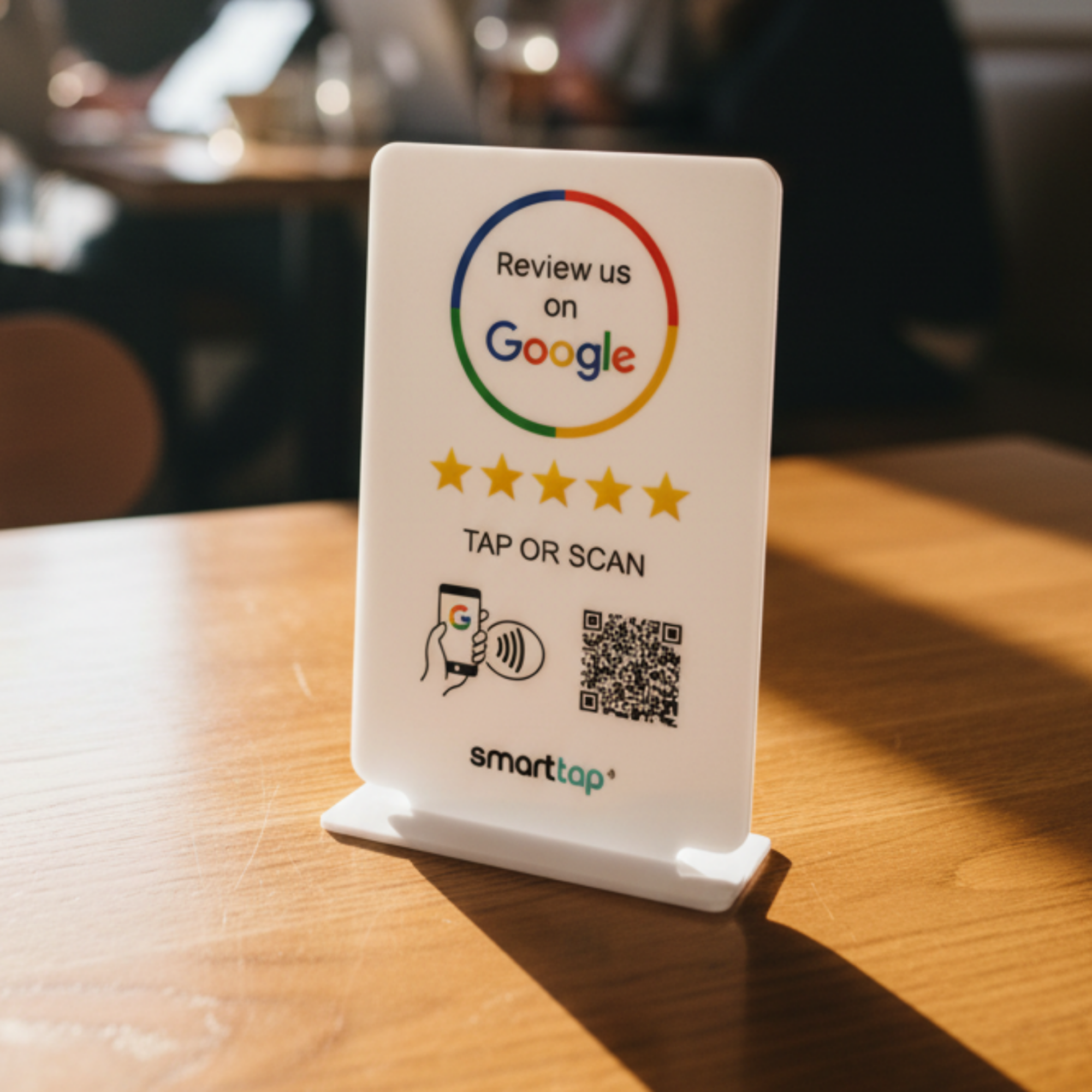 Google Review Table Talker T-Shape χωρίς λογότυπο
