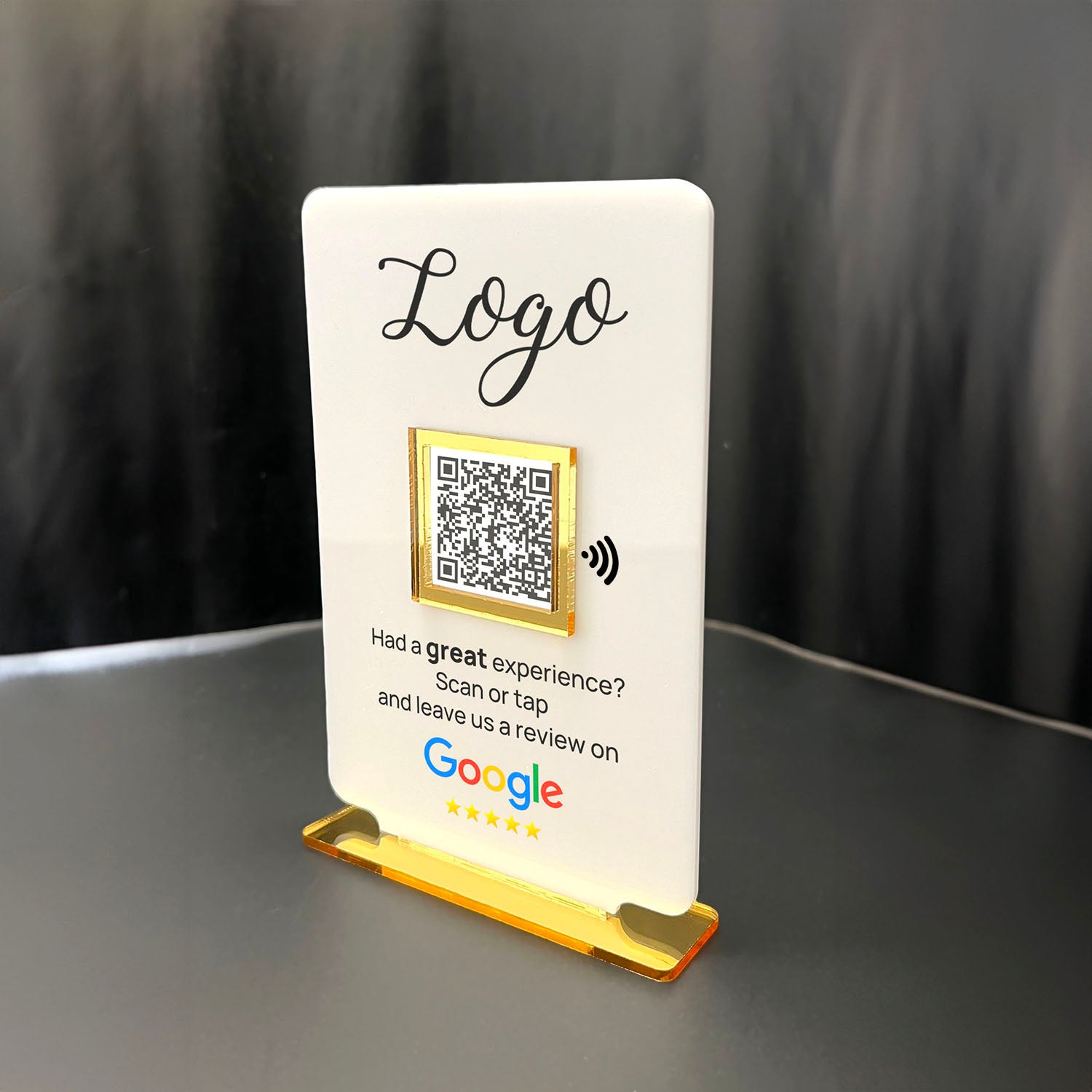 Google Review Table Talker (T-Shape Small)